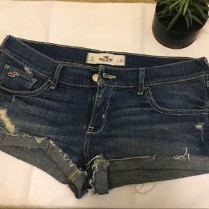 Hollister jean shorts